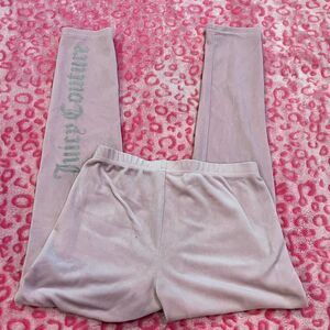 Juicy-couture Women's Pink and White Leggings